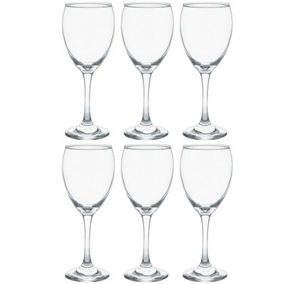 Imagen 2 del producto Set 6 Copas Vino Tinto 300 ml Vidrio Lisboa