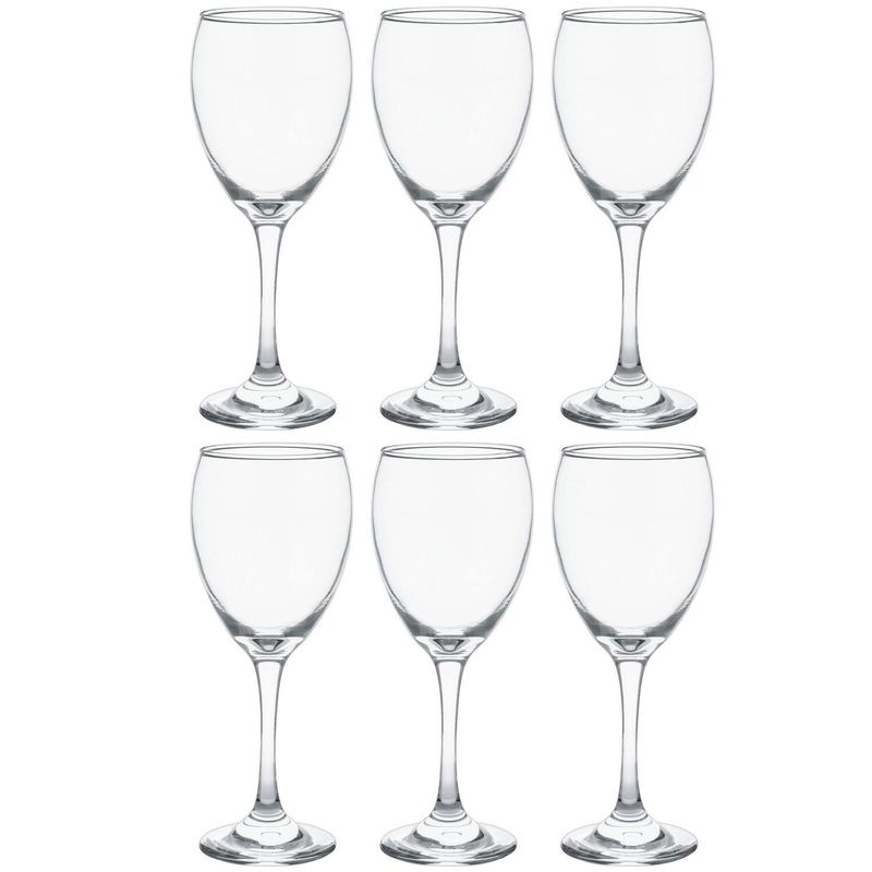 JUST HOME COLLECTION - Display 6 copas vino tinto 300 ml lisboa