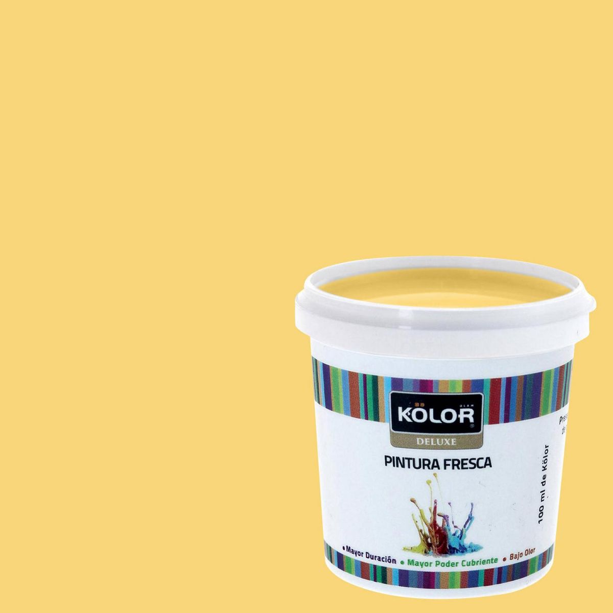 KOLOR - Muestra Color 0.1 l Mate Amarillo Gaborone