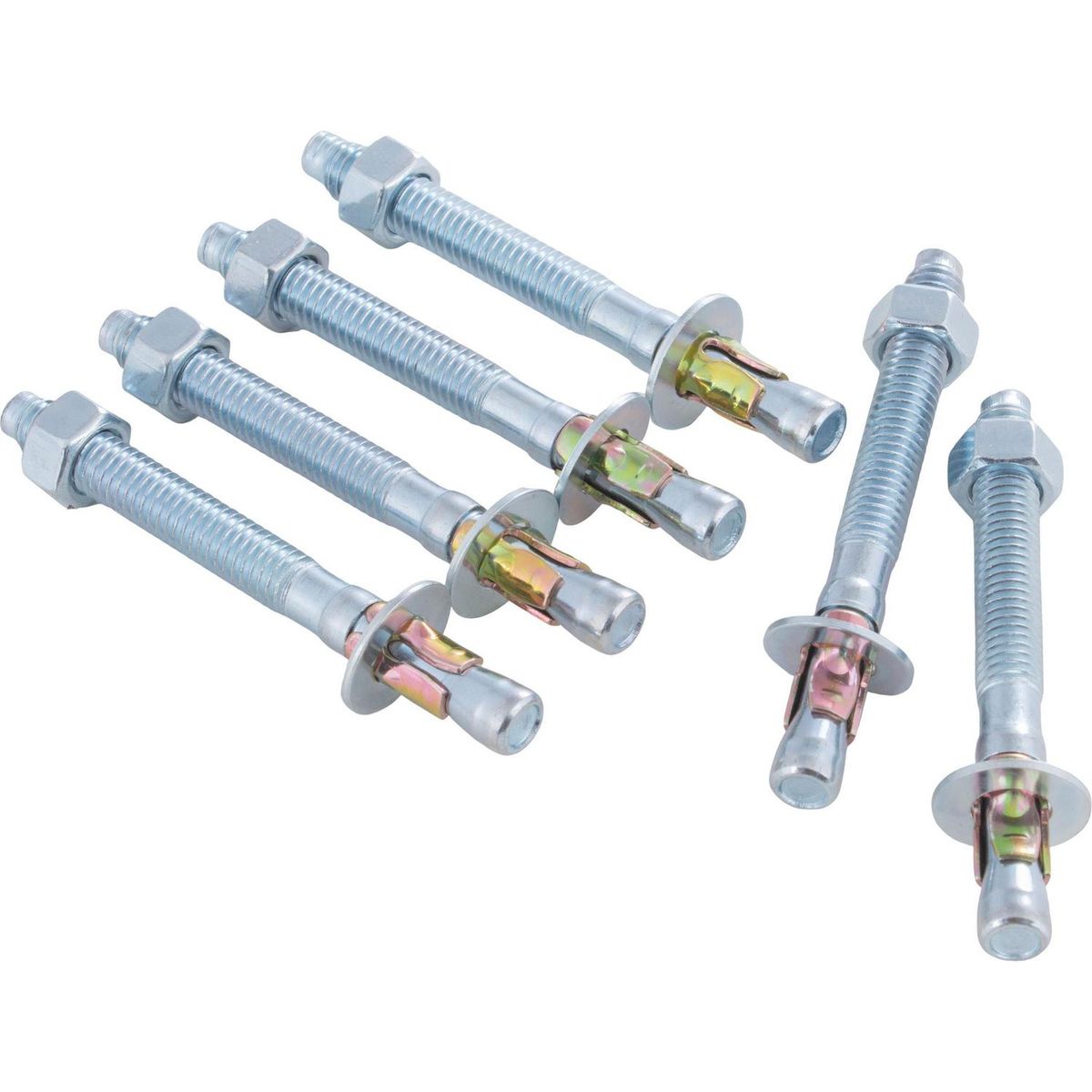 DIMAFI - Perno anclaje 1/4 x 2 1/2 (6 unidades)