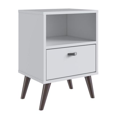 Imagen 2 del producto Velador 1 Cajón(es) Honey 39x54x30 cm Blanco