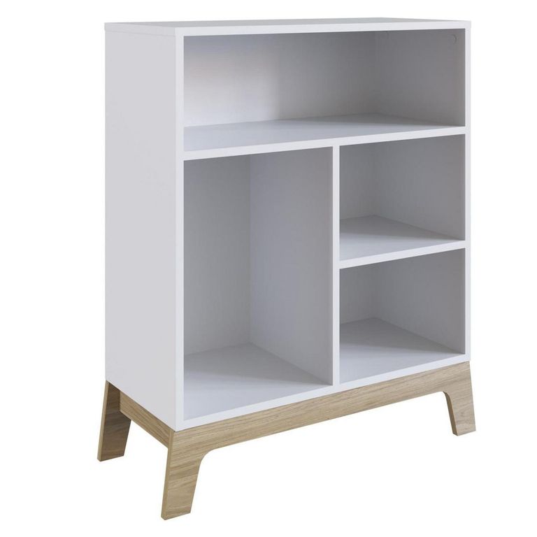 BE DESIGN Estante Honey MDP 4 Nivel(es) 71.5x84x30 cm Blanco