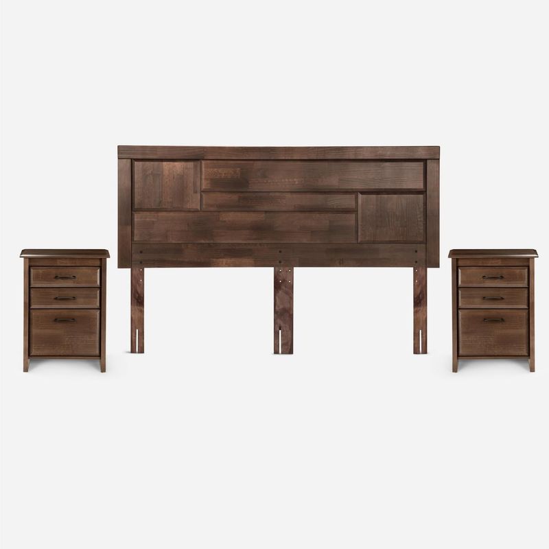 ROSEN - Set Muebles King Dolce Café tostado