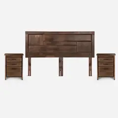 ROSEN - Set Muebles King Dolce Café tostado