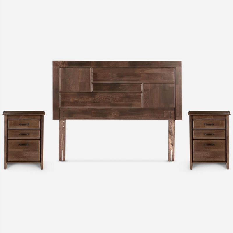 ROSEN - Set Muebles 2 plazas Dolce Café tostado