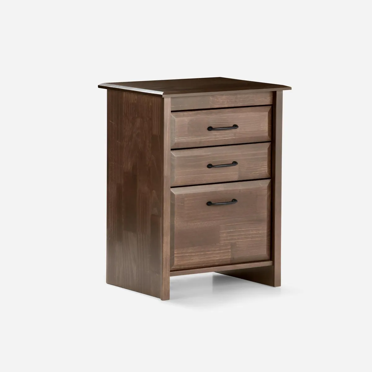 ROSEN - Velador 3 Cajón(es) Dolce 49x64.7x47 cm Café