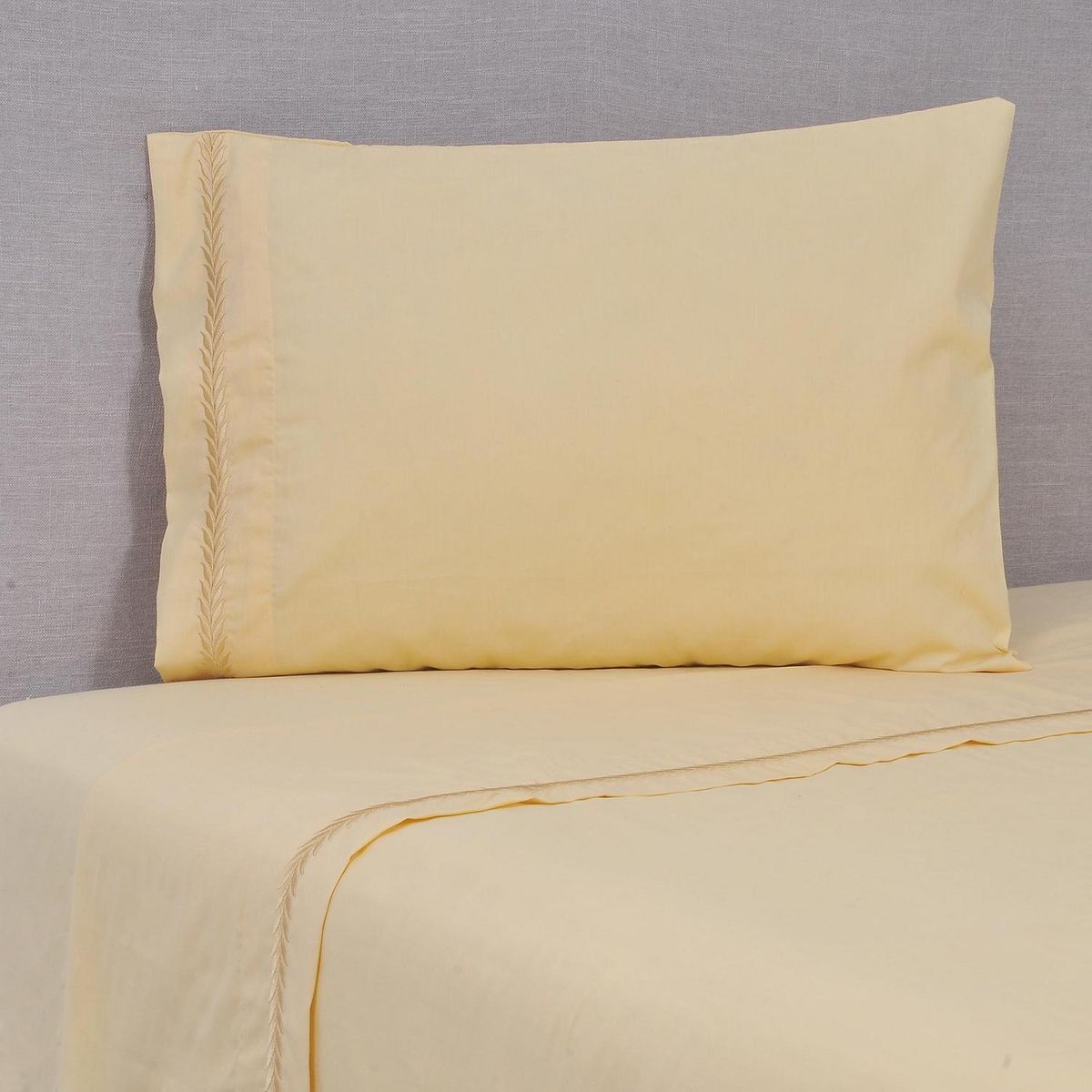 MASHINI - Sábana Bordada 180 Hilos Ramas