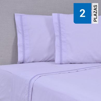 Sbana Bordada 180 Hilos Ramas