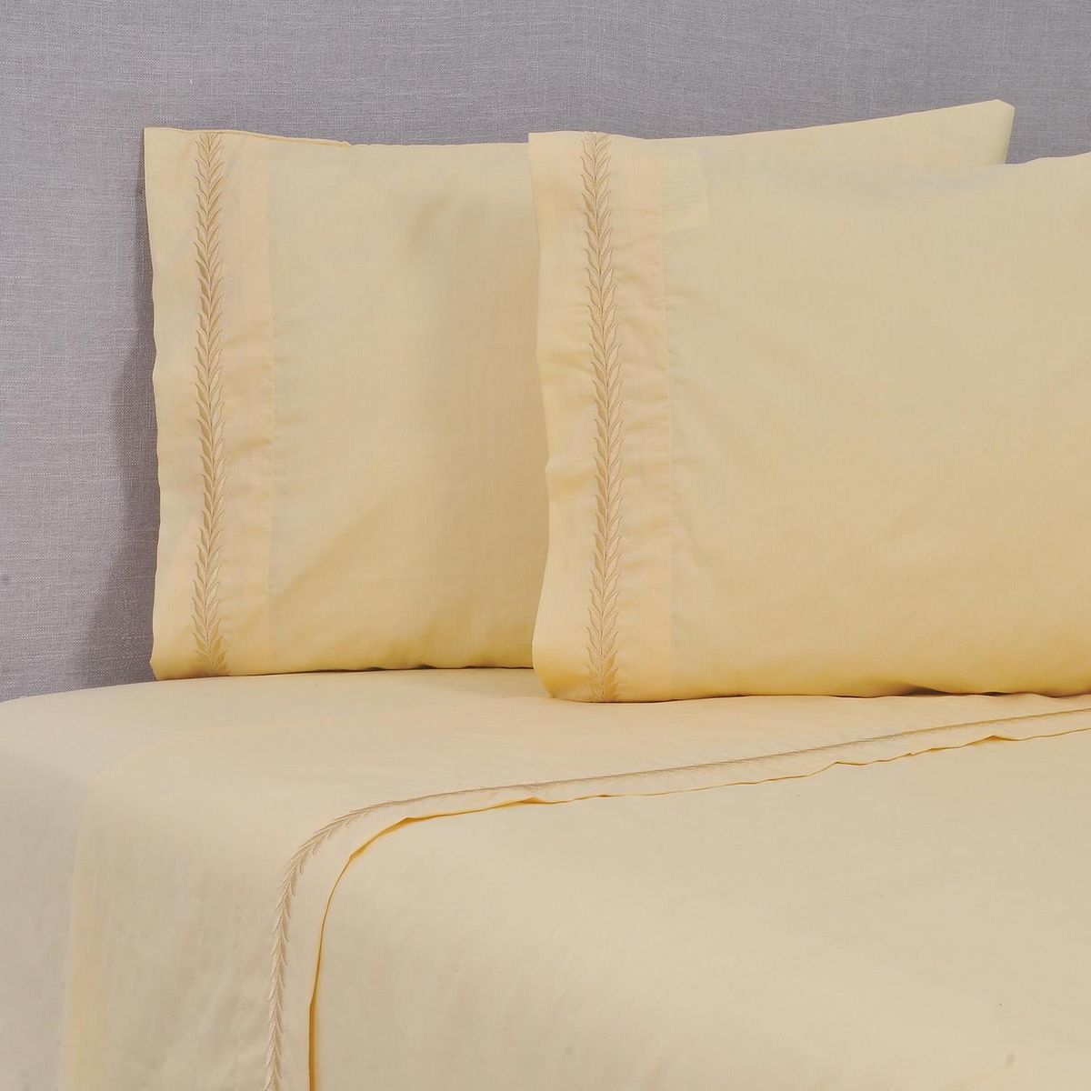 MASHINI - Sábana Bordada 180 Hilos Ramas