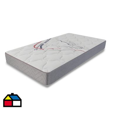Colchn Therapedic Ms 1.5 Plaza 105x190 cm