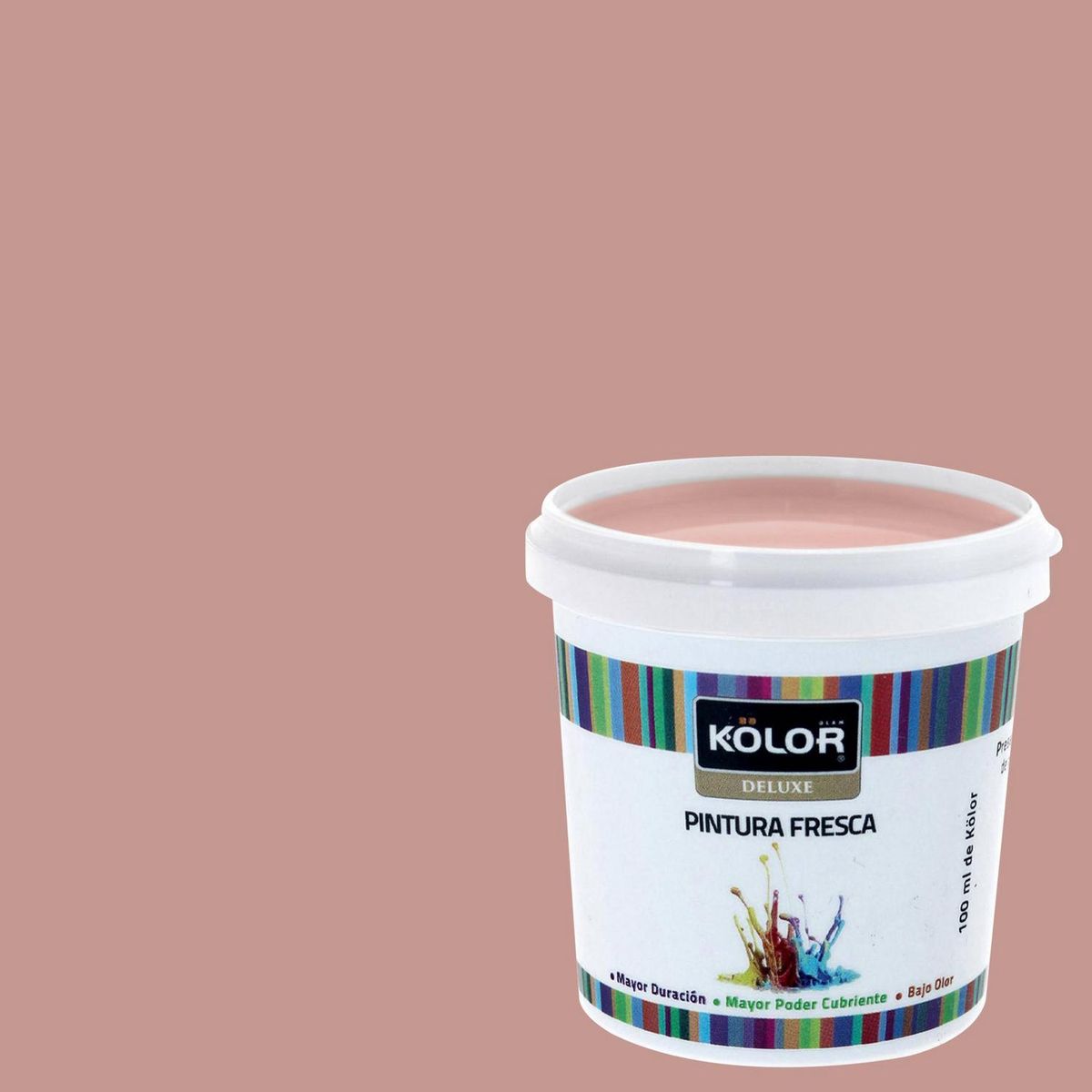 KOLOR - Muestra Color 0.1 l Mate Rojo Nicoya