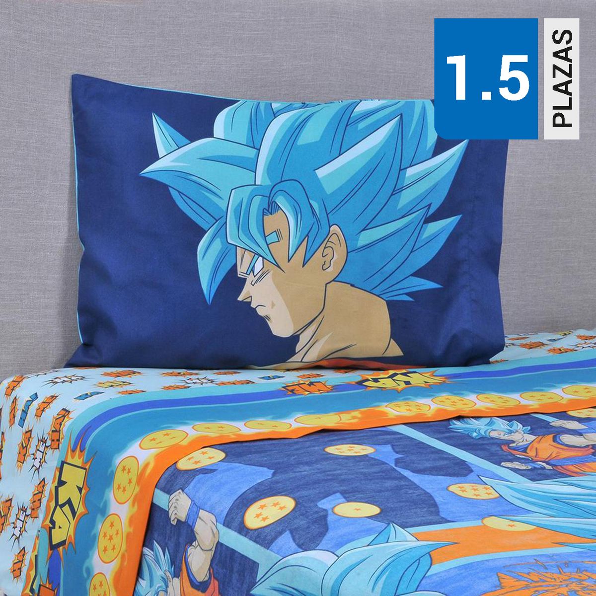 TOEI ANIMATION - Sábana single Dragon ball Z dbs