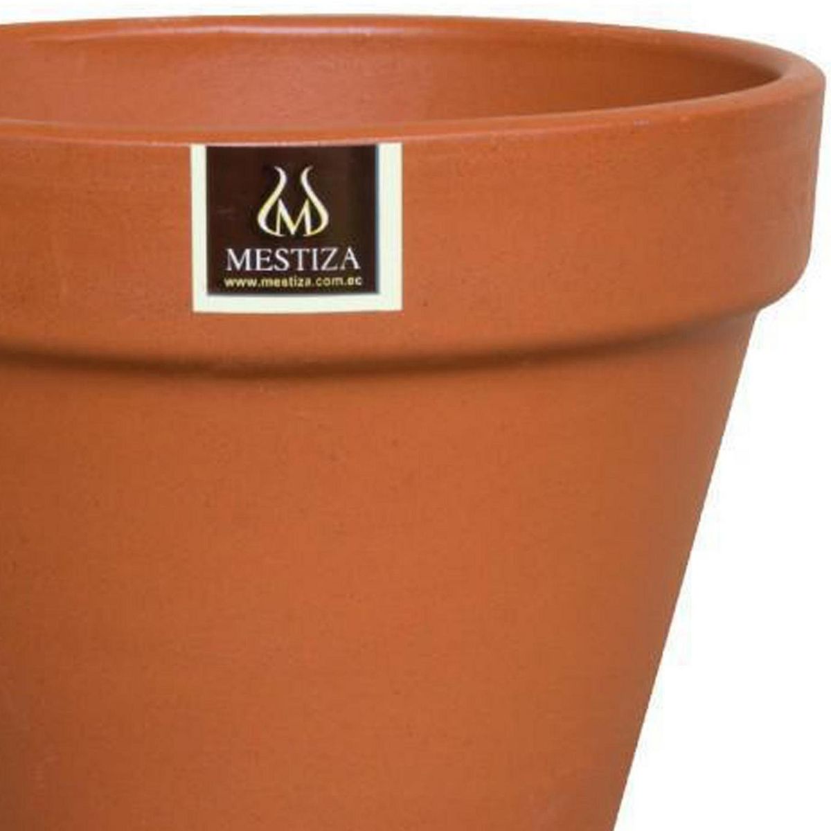 MESTIZA - Macetero Kony de Arcilla 8x7 cm Terracota