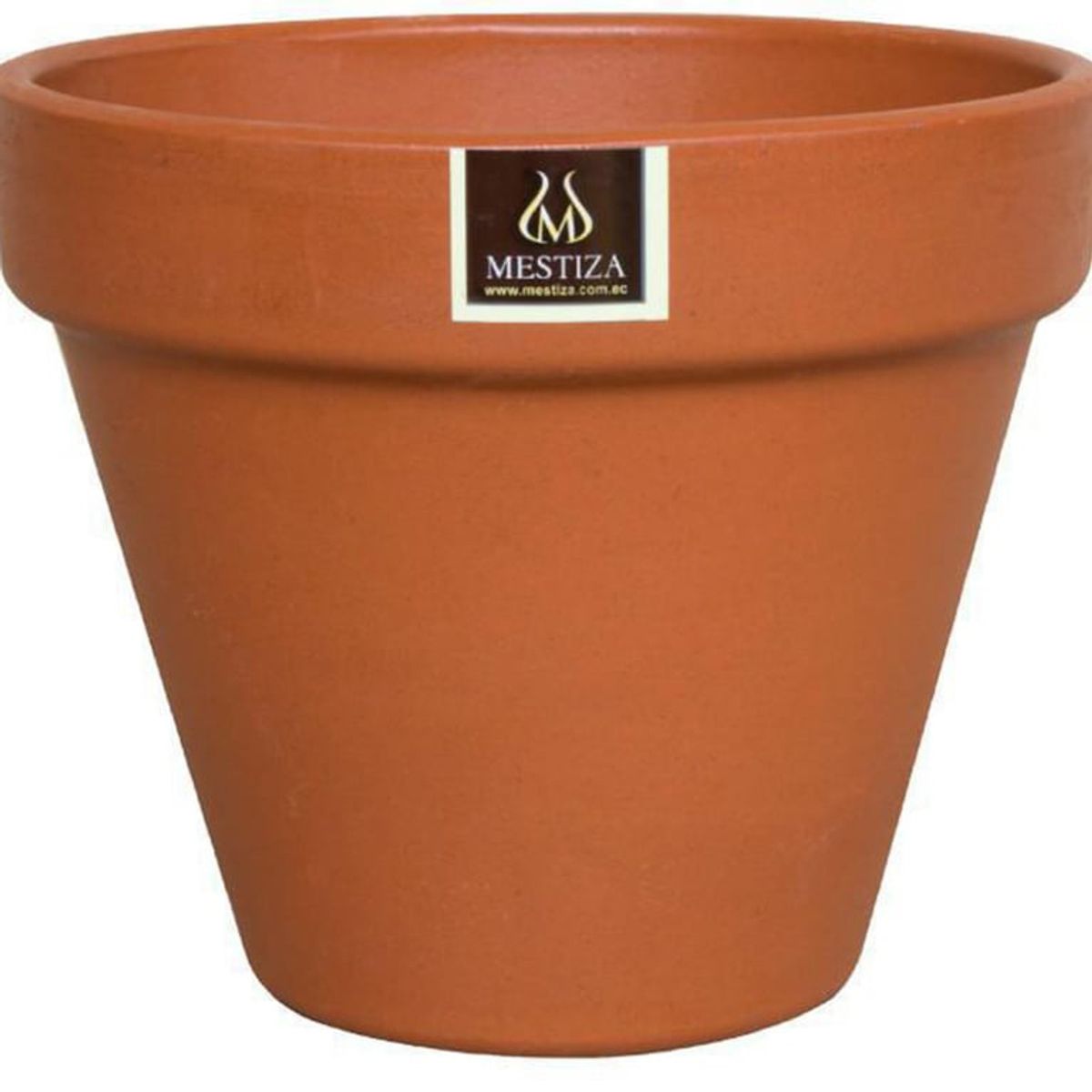 MESTIZA - Macetero Kony de Arcilla 11x9 cm Terracota