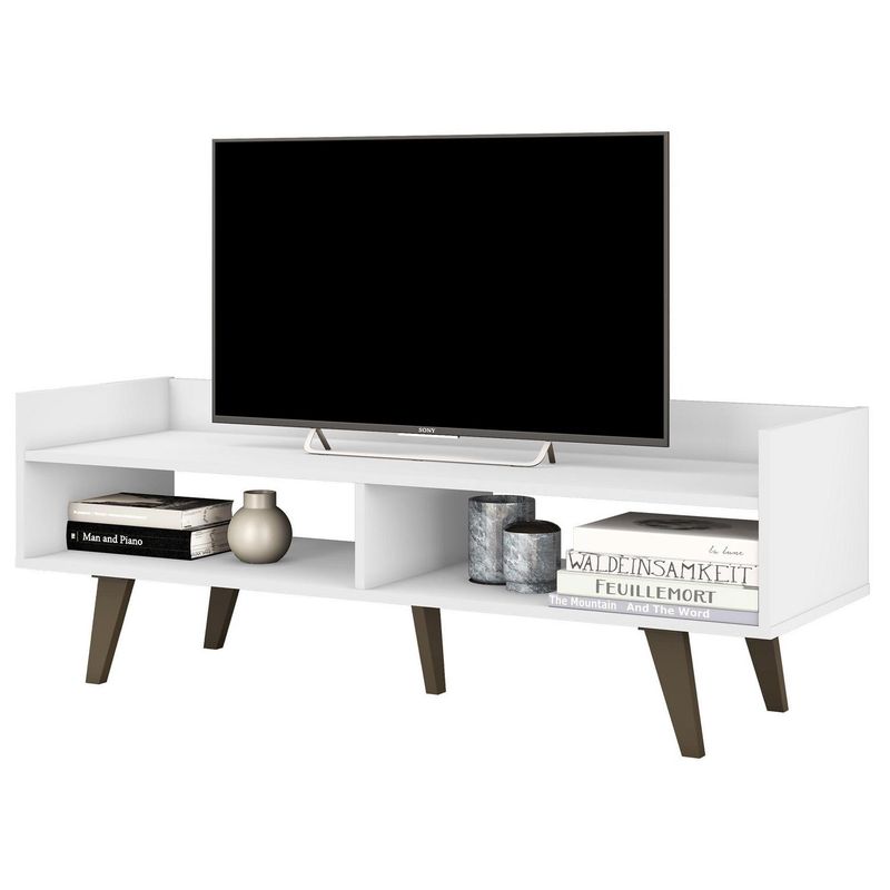 MOBILFRANK - Rack TV 2 nichos Off white