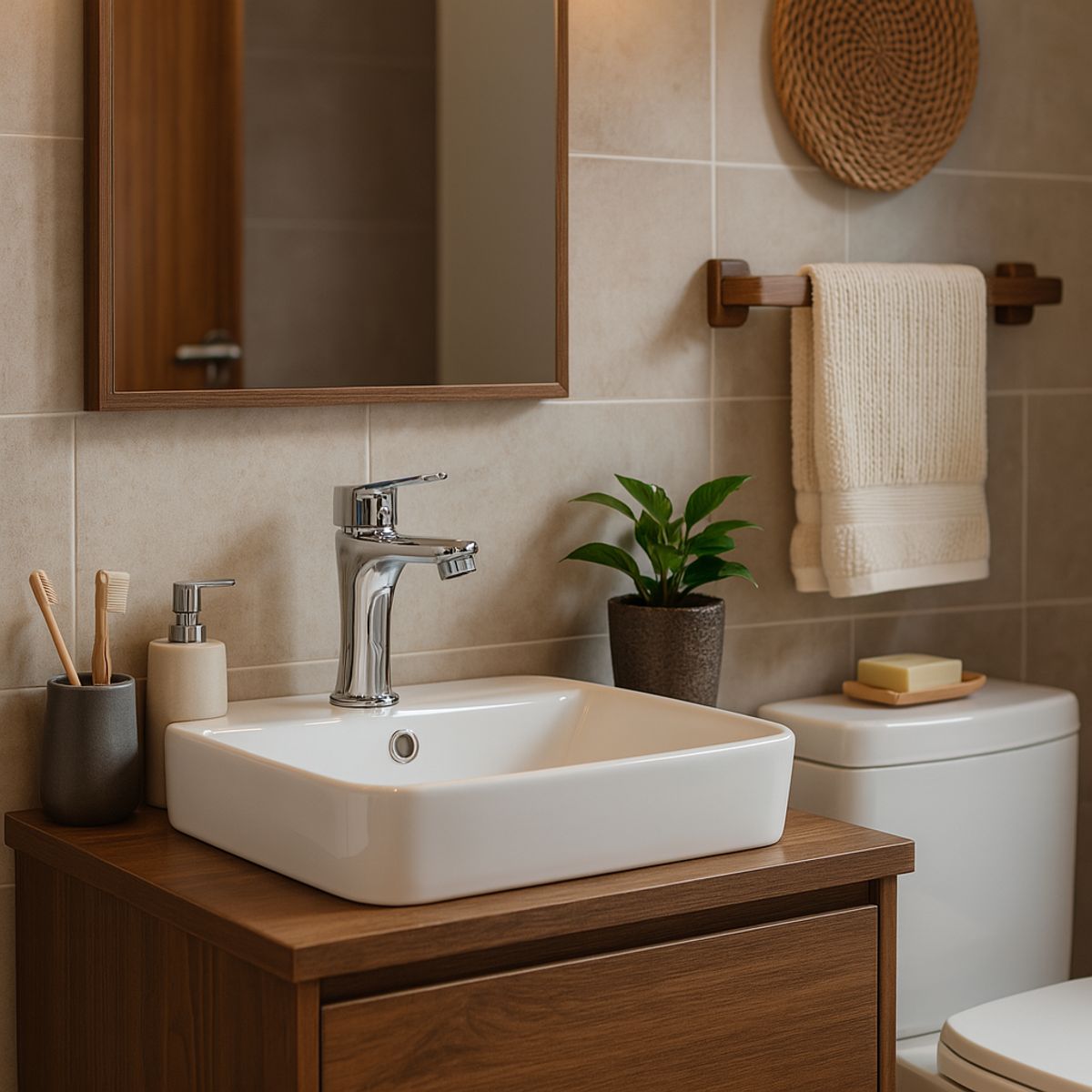 DOMSA - Monomando Lavamanos BGC-23 Cromado