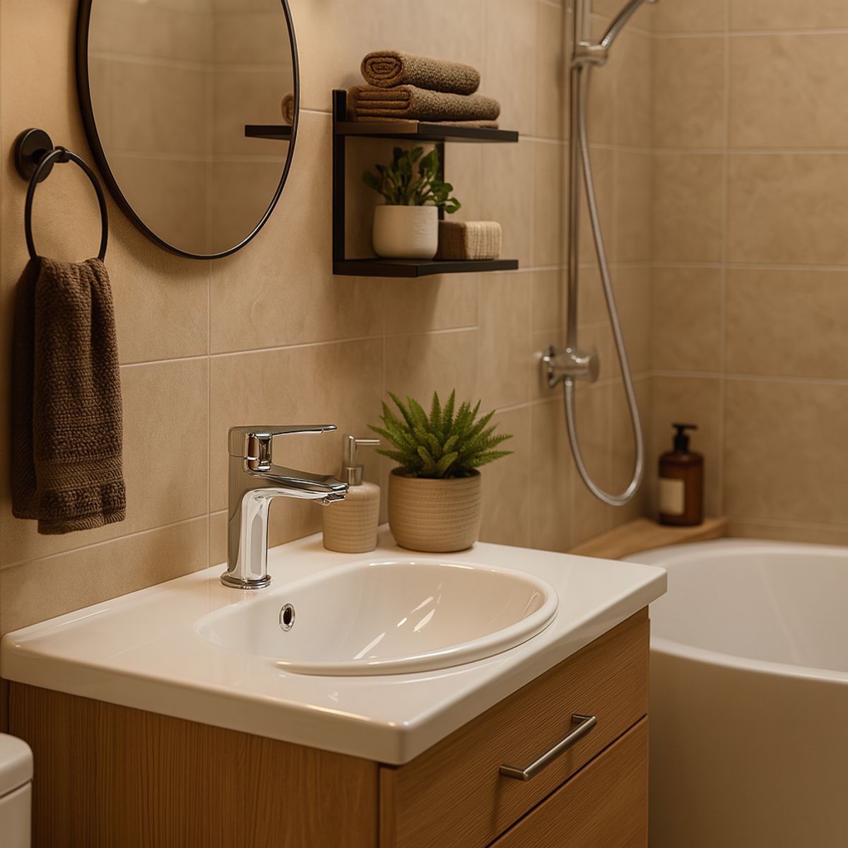 DOMSA - Monomando Lavamanos BGC-21 Cromado