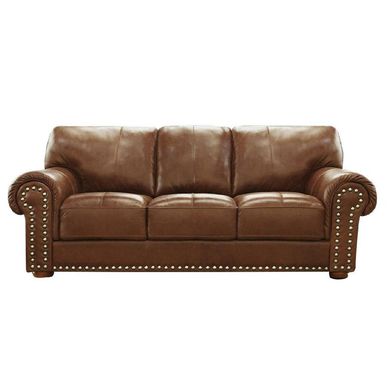 Sofa 2035 Camel 100 cuero