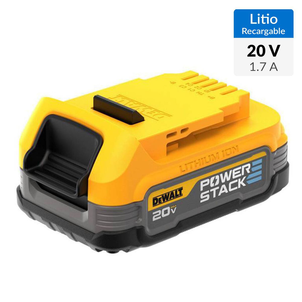 DEWALT - Batería recargable 20V 1,7 Ah