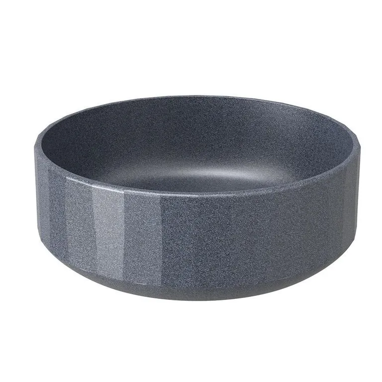Lavamanos Sobrepuesto Forma Recto Granito 42x15x42 cm Azul