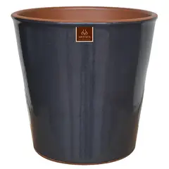MESTIZA - Macetero Zaia 26 cm grafito