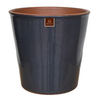 Macetero Zaia de Arcilla 15x15 cm Grafito