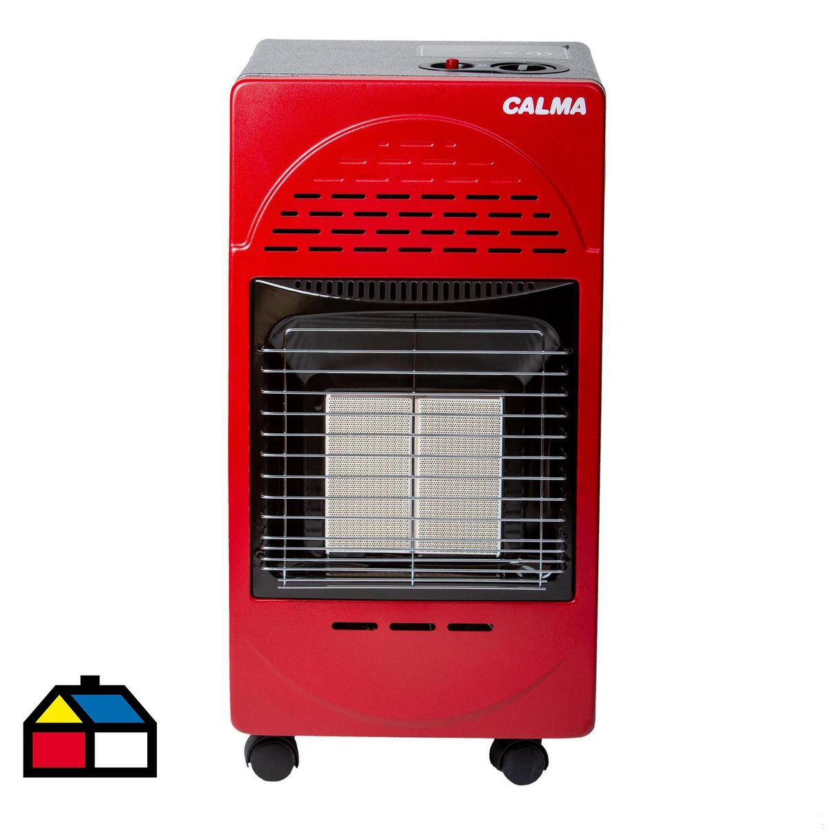 CALMA - Estufa a Gas 5 Kg Gas Compak Rojo