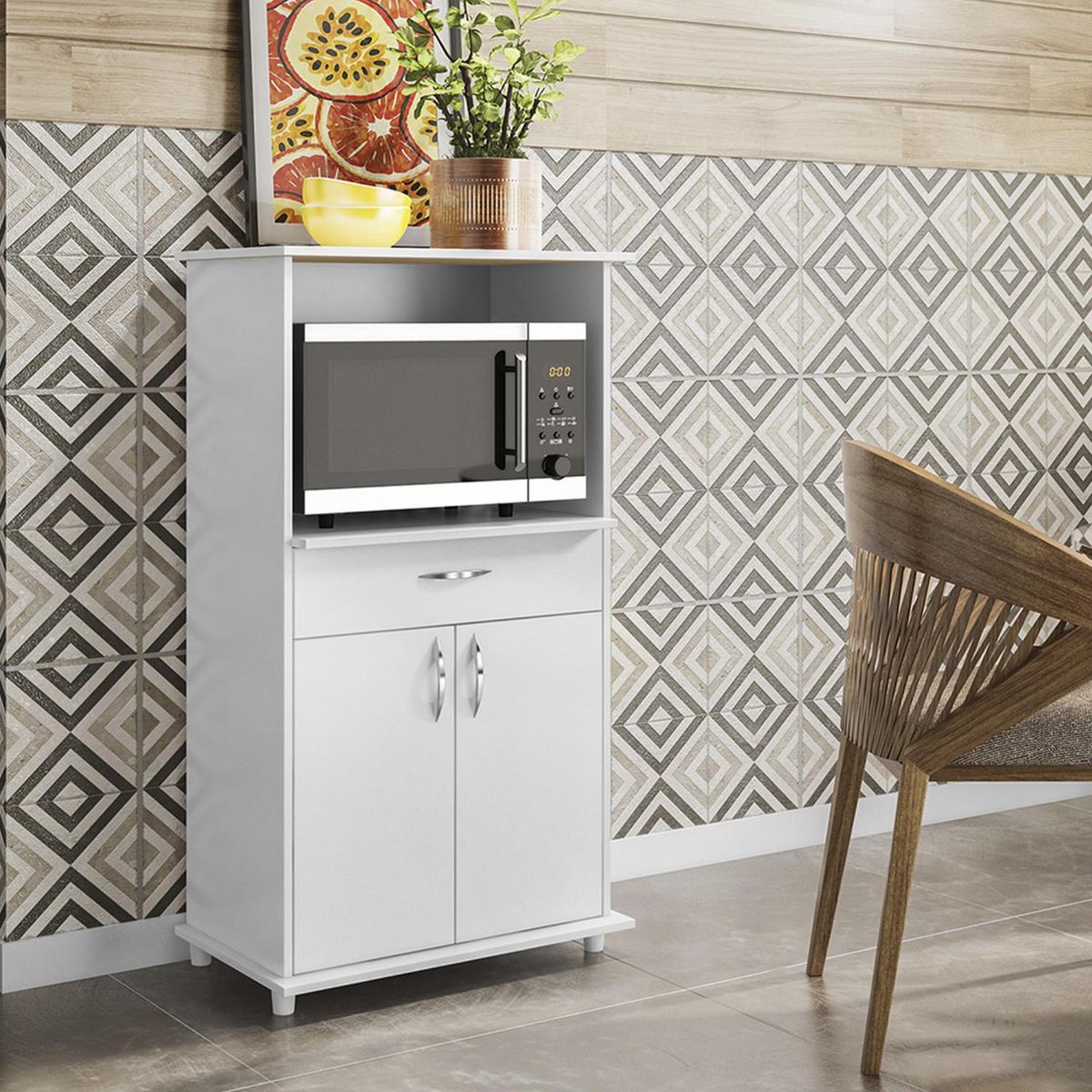 HOME MOBILI - Balcon Natura 2 ptas Blanco