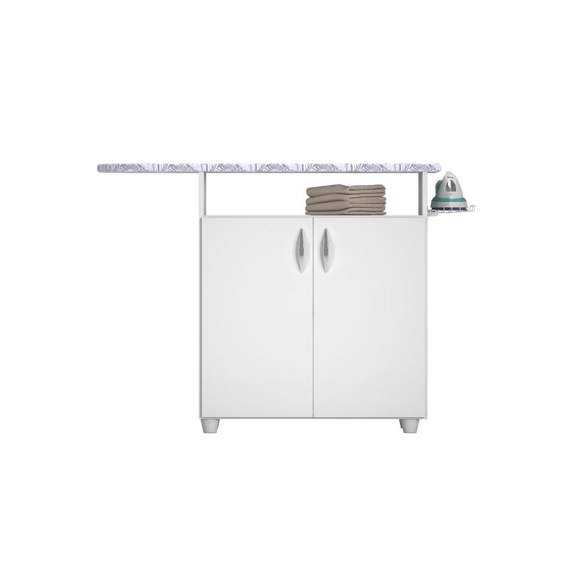 HOME MOBILI - Mueble para planchar Bugambia 2 Ptas Blanco