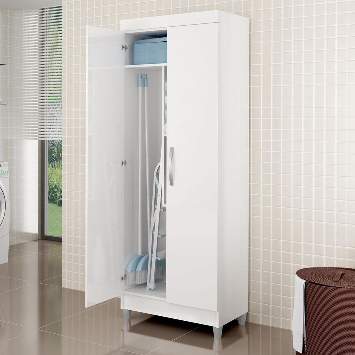 HOME MOBILI - Despensa Maravilla 2 ptas blanco