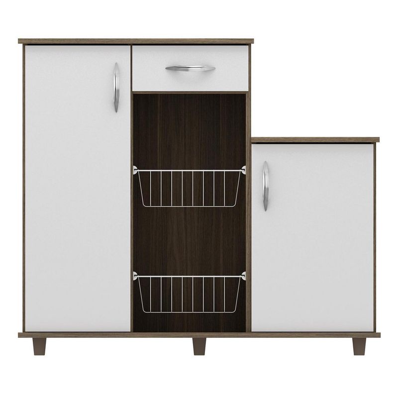 HOME MOBILI - Frutera Queen 2 ptas 1C Blanco-Café