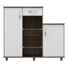 HOME MOBILI - Frutera Queen 2 ptas 1C Blanco-Café