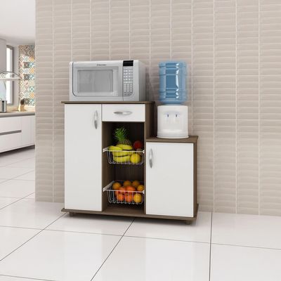 Imagen 2 del producto Frutera Queen 2 ptas 1C Blanco-Café