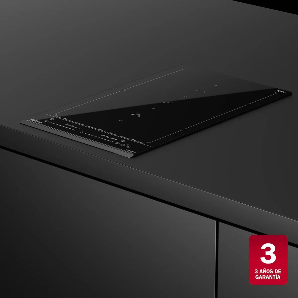 TEKA - Encimera Inducción 2 Platos Negro IZS 34700 MST