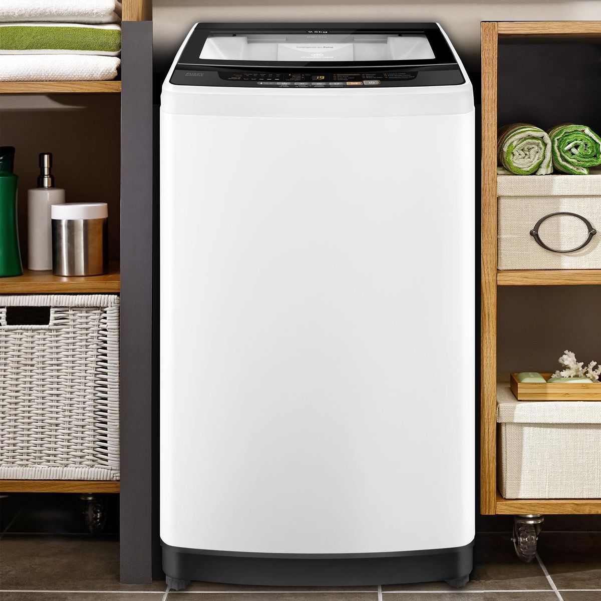 MADEMSA - Lavadora Carga Superior 9,5 kg Blanco BZG