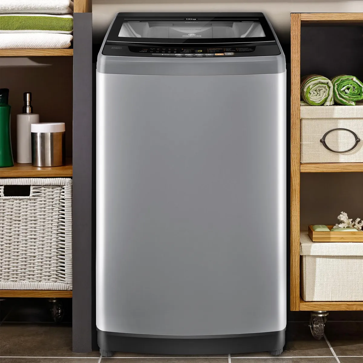 MADEMSA - Lavadora Carga Superior 12 kg Silver 12 SZG