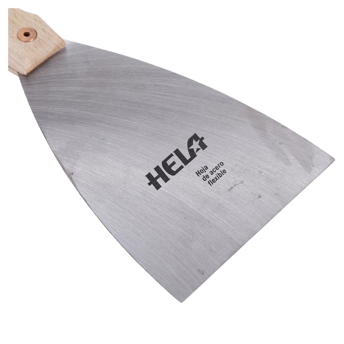 HELA - Espátula Hela Flexible 100 mm para Concreto y Acabados Finos