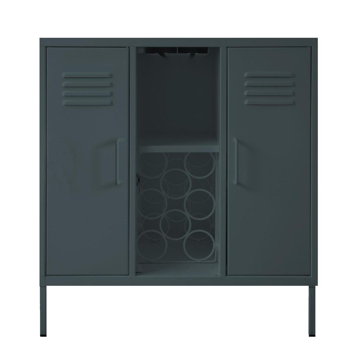 ROCKERS - Bar Pop 83x91x40 cm Gris granito
