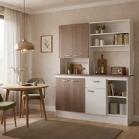 Mueble Cocina Modular 5 Puertas 1 Cajón Paula 150X180X45