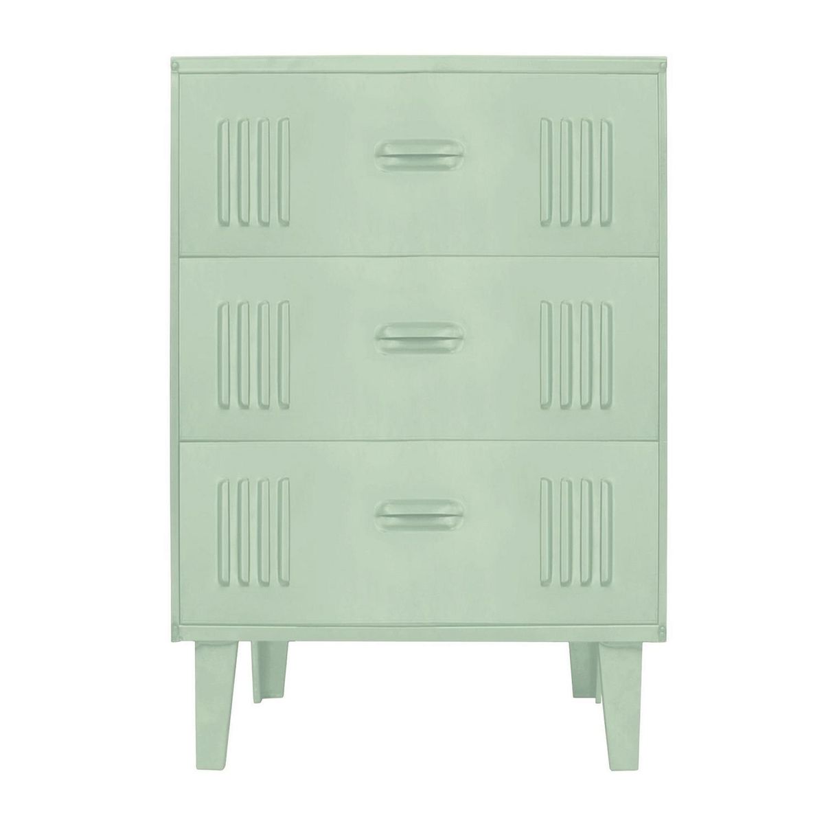 ROCKERS - Cómoda 3 Cajón(es) Classic 70x103x45 cm Verde Menta