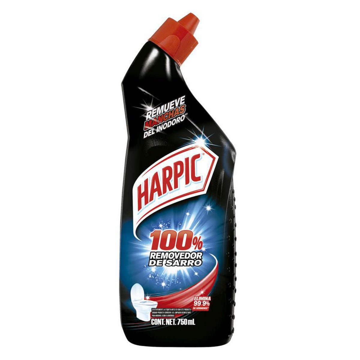 HARPIC - Limpiador Harpic Extra Fuerte para Inodoro 750 ml