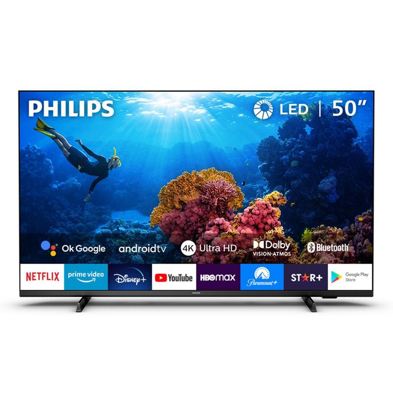 PHILIPS - Smart TV LED 50 " 4K Ultra HD 50PUD7406