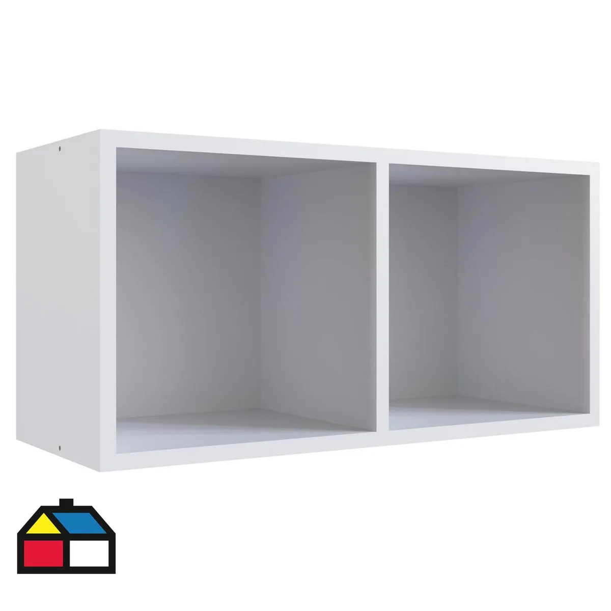 BE DESIGN - Repisa Honey MDP 2 Nivel(es) 60x30x24 cm Blanco