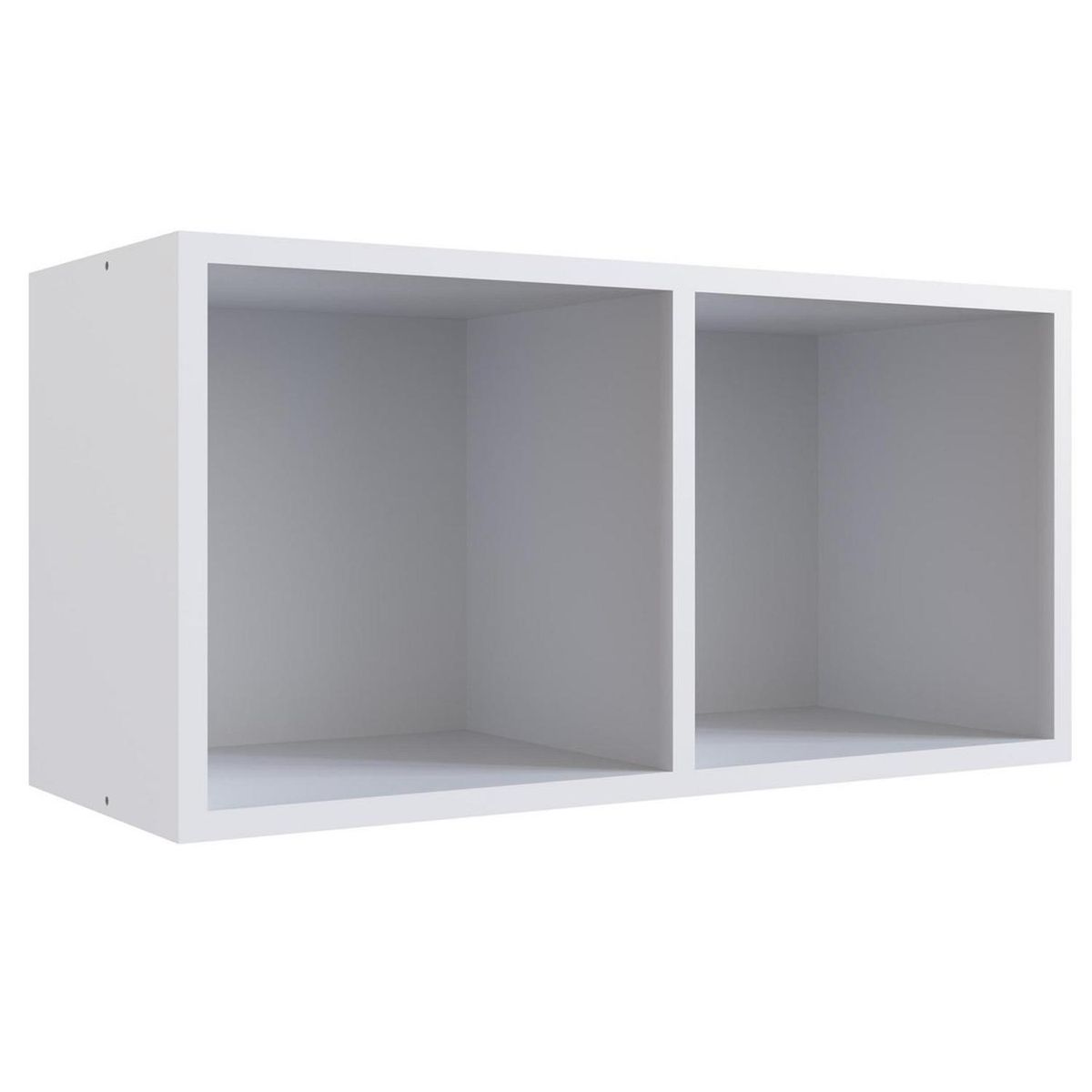 BE DESIGN - Repisa Honey MDP 2 Nivel(es) 60x30x24 cm Blanco