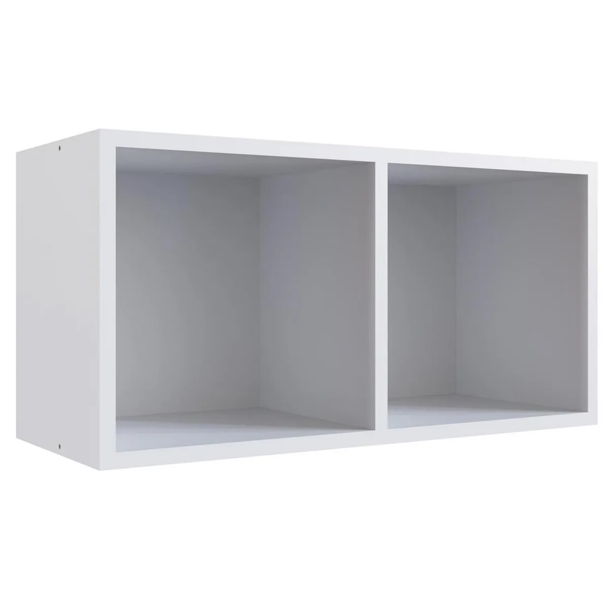 BE DESIGN - Repisa Honey MDP 2 Nivel(es) 60x30x24 cm Blanco