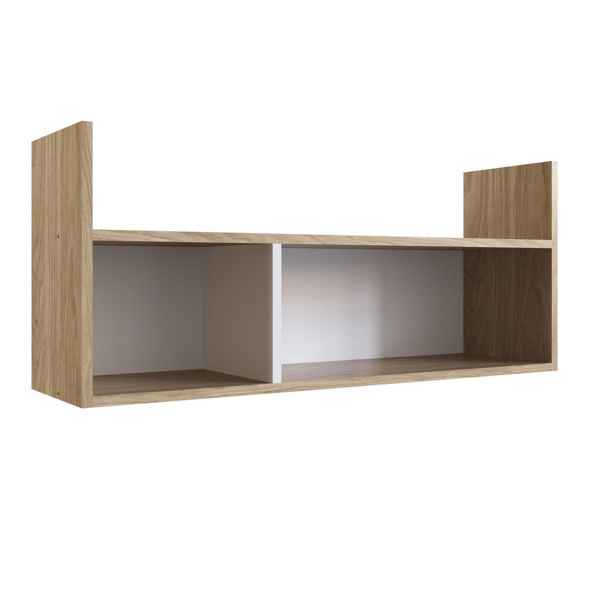 Repisa Honey MDP 3 Nivel(es) 90x38.5x24 cm Café/Blanco, marca BE DESIGN - Foto Principal