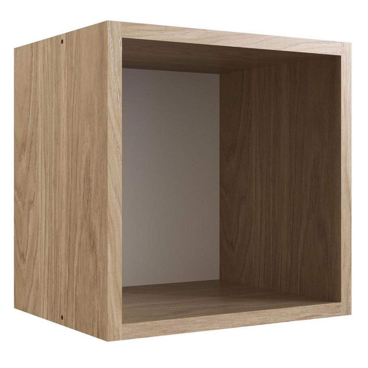 BE DESIGN - Repisa Honey MDP 1 Nivel(es) 30x30x24 cm Café/Blanco