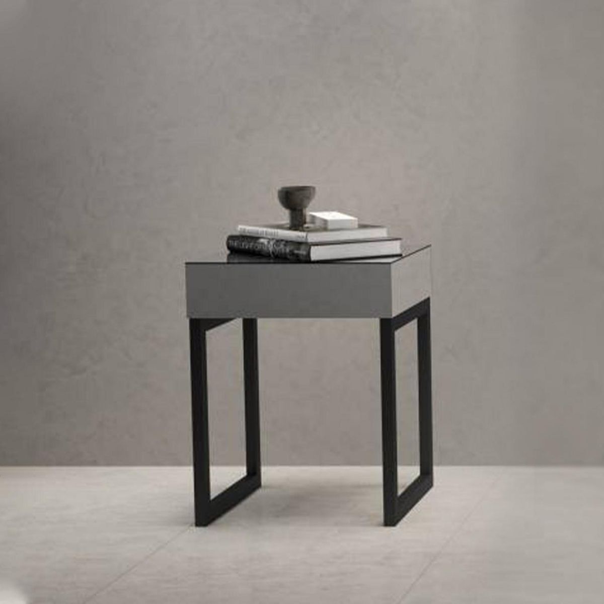 DECOCASA - Mesa lateral Tb723E Off White