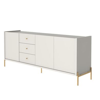 Buffet Jasper Off White Gold