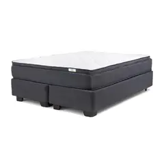 DRIMKIP - Cama Americana King Hybrida Gris